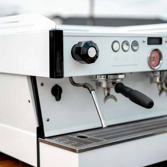 Immaculate 2 Group Custom White La Marzocco PB COFFEE MACHINE - Australia - Di Pacci