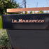 Immaculate 3 Group Custom La Marzocco PB In Black & Brass - Australia - Di Pacci