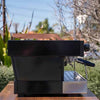 Immaculate 3 Group Custom La Marzocco PB In Black & Brass - Australia - Di Pacci