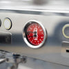 Immaculate 3 Group La Marzocco PB In Chrome Commercial Coffee Machine - Australia - Di Pacci