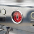 Immaculate 3 Group La Marzocco PB In Chrome Commercial Coffee Machine - Australia - Di Pacci