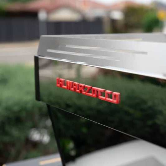 Immaculate 3 Group La Marzocco PB In Chrome Commercial Coffee Machine - Australia - Di Pacci