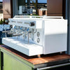 Immaculate Custom 3 Group Rocket Commercial Coffee Machine