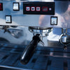 Immaculate La Marzocco Linea AV Gloss White with Chrono Shot Timers - Australia - Di Pacci