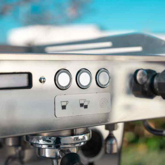 Immaculate Late Model 3 Group La Marzocco PB Commercial Coffee Machine - Australia - Di Pacci