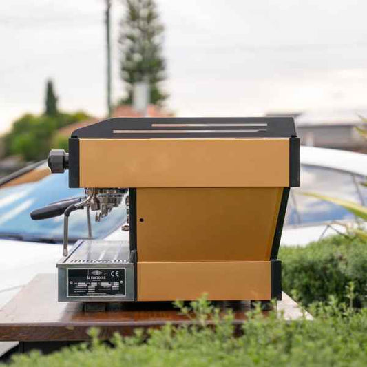 Immaculate Late Model Burnt Orange 3 Group La Marzocco PB - Australia - Di Pacci