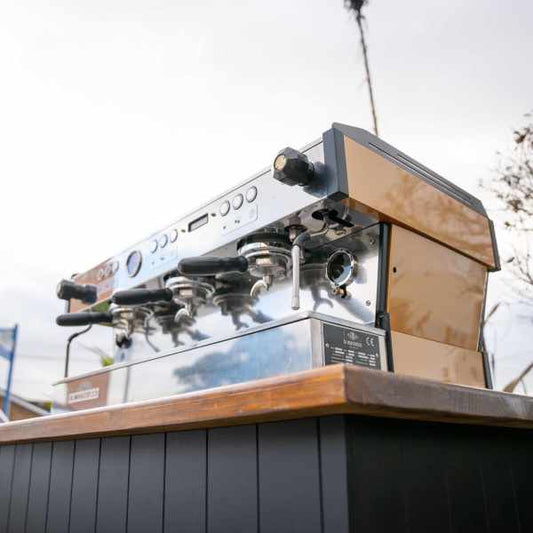 Immaculate Late Model Burnt Orange 3 Group La Marzocco PB - Australia - Di Pacci