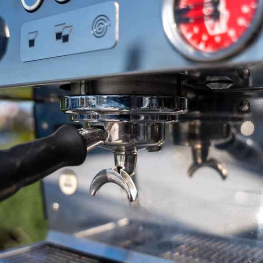 Immaculate Pre Loved 2 Group La Marzocco PB Coffee Machine - Australia - Di Pacci