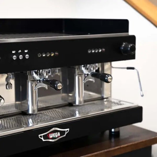 Immaculate Pre Loved 3 Group Wega Pegaso Commercial Coffee Machine - Australia - Di Pacci