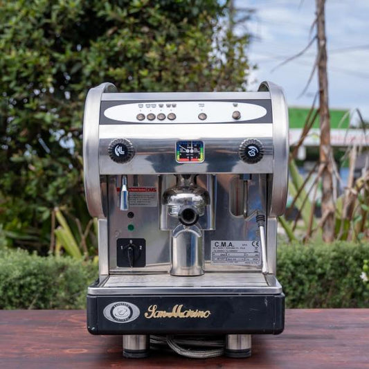 Immaculate Pre Loved One Group Italian Commercial Coffee Machine - Australia - Di Pacci