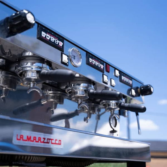 Immaculate Pre Owned La Marzocco Linea AV COMMERCIAL COFFEE MACHINE - Australia - Di Pacci