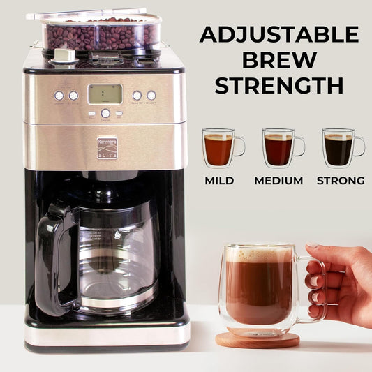 Kenmore Elite Grind & Brew Drip Coffee Maker With Burr Grinder - Australia - Di Pacci