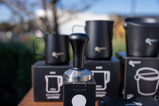 La Carimali Nimble 1 Group Black Coffee Machine, Mahlkonig X54 Grinder & Accessories Package - Australia - Di Pacci