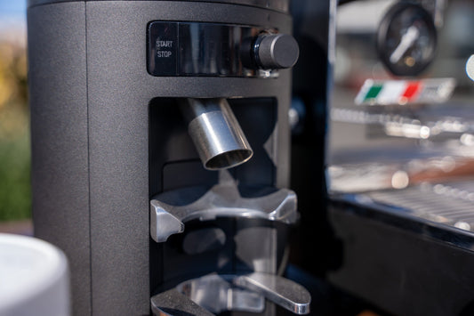 La Carimali Nimble 1 Group Black Coffee Machine, Mahlkonig X54 Grinder & Accessories Package - Australia - Di Pacci