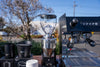 La Carimali Nimble 1 Group Black Coffee Machine, Mazzer Mini Electronic A Grinder & Accessories Package - Australia - Di Pacci
