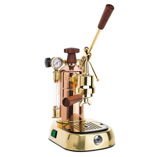 La Pavoni Professional Lusso Copper Gold Coffee Machine
