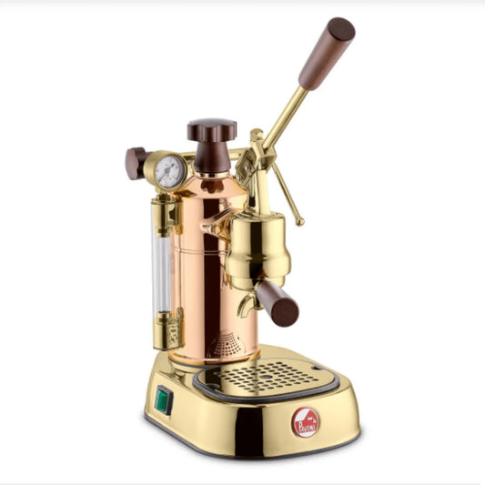 La Pavoni Professional Lusso Copper Gold Coffee Machine