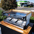 Late Model 3 Group La Marzocco PB – Custom White with Brass Accents - Australia - Di Pacci