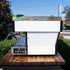 Late Model 3 Group La Marzocco PB – Custom White with Brass Accents - Australia - Di Pacci