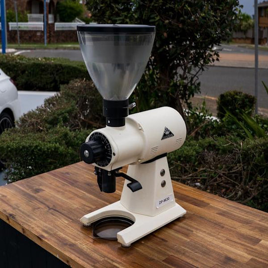 Mahlkonig EK43 Short White Pre Owned Excellent Condition - Australia - Di Pacci