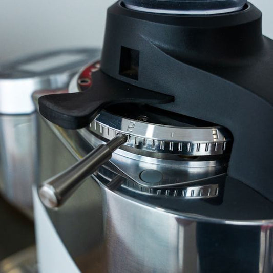 Mazzer Robur S Electric Coffee Grinder – White – Pre - Loved Coffee Grinder - Australia - Di Pacci