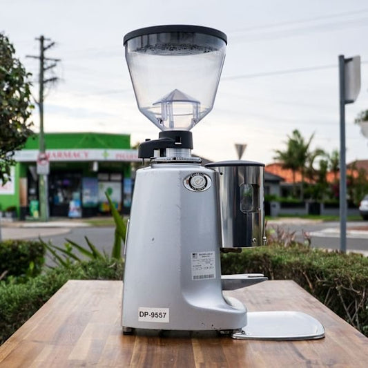 Mazzer Super Jolly Automatic Silver Pre Owned - Australia - Di Pacci