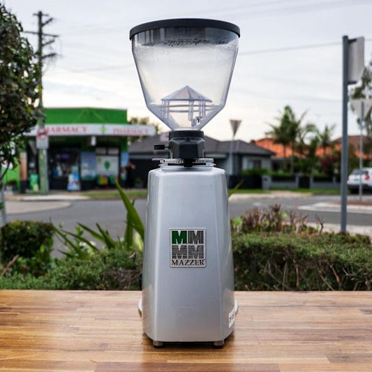 Mazzer Super Jolly Automatic Silver Pre Owned - Australia - Di Pacci