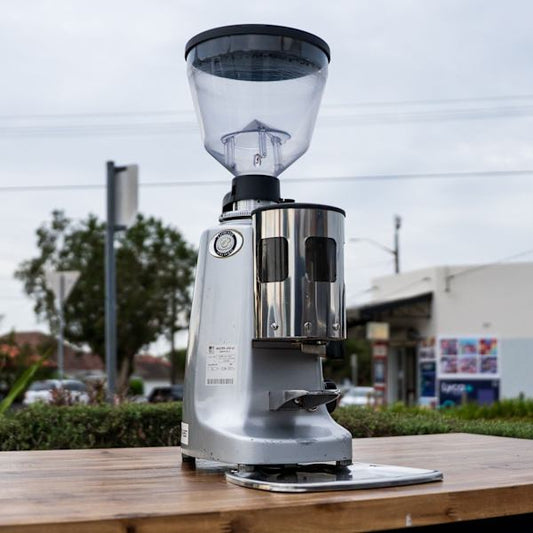 Mazzer Super Jolly Automatic Silver Pre Owned - Australia - Di Pacci