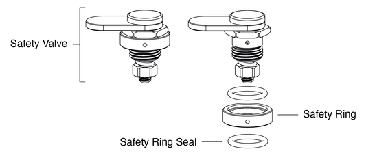 Safety Valve for 9Barista Espresso Machine