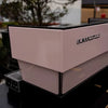 Pale Pink La Marzocco Linea With Shot Timers Commercial