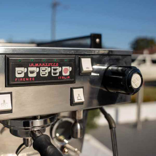 Pre Loved 2 Group La Marzocco Linea AV Tall Cup Coffee Machine - Australia - Di Pacci