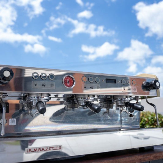 Pre Loved 3 Group Custom La Marzocco PB Coffee Machine - Australia - Di Pacci