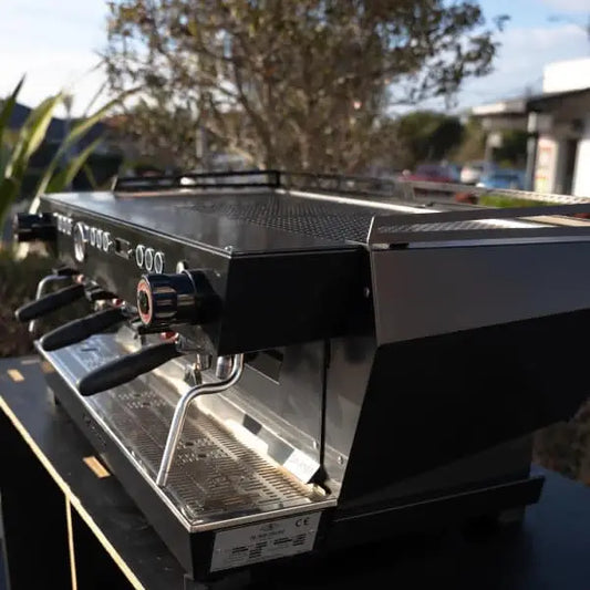 Pre Loved 3 Group La Marzocco KB90 Black Commercial Coffee