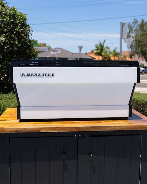 Pre Loved 3 Group La Marzocco PB ABR Custom White - Australia - Di Pacci