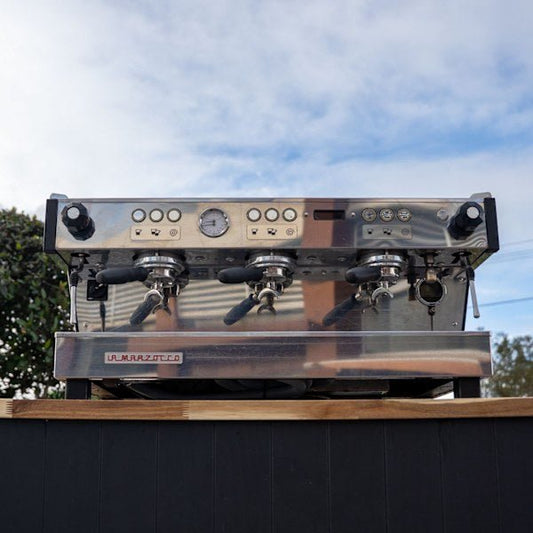 Pre Loved 3 Group Late Model La Marzocco PB Coffee Machine - Australia - Di Pacci