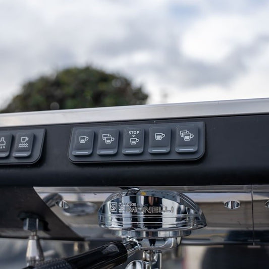 Pre Loved 3 Group Nuova Simoneli Appia XT Commercial Coffee Machine - Australia - Di Pacci