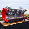 Pre Loved 3 Group Tall Cup Astoria Pearla In Red - Australia - Di Pacci