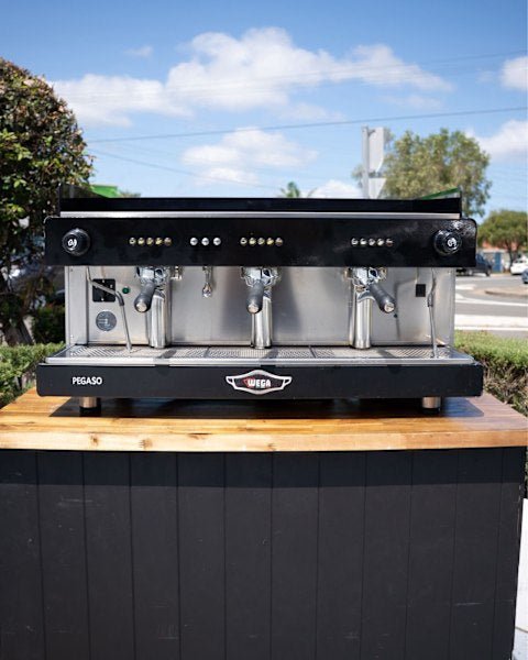 Pre Loved 3 Group Wega Pegaso Tall Cup Coffee Machine - Australia - Di Pacci