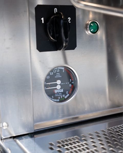 Pre Loved 3 Group Wega Pegaso Tall Cup Coffee Machine - Australia - Di Pacci