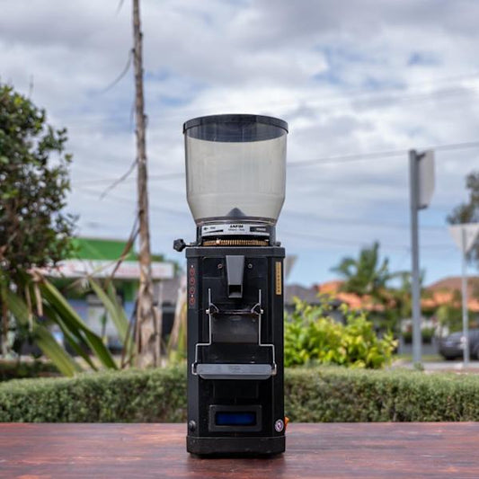 Pre - Loved Anfim SP11 Coffee Grinder – Black – Excellent Condition - Australia - Di Pacci