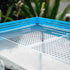 Pre Loved Aqua Blue 3 Group La Marzocco PB Commercial Coffee Machine - Australia - Di Pacci
