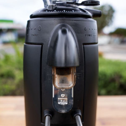 Pre - Loved Compak K3 Coffee Grinder – Black | Immaculate - Australia - Di Pacci