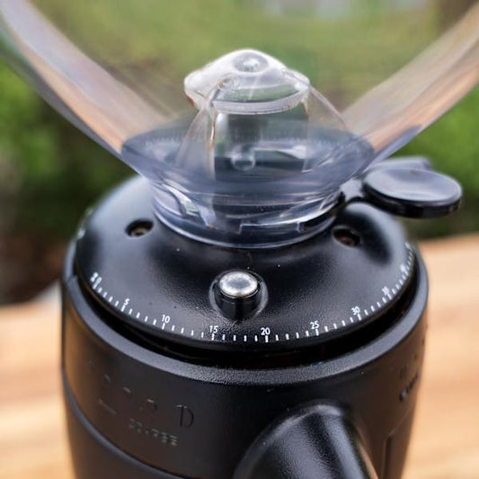 Pre - Loved Compak K3 Coffee Grinder – Black | Immaculate - Australia - Di Pacci