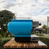 Pre Loved Custom 2 Group La Marzocco FB70 In Sky Blue - Australia - Di Pacci