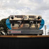 Pre Loved Custom 2 Group La Marzocco FB70 In Sky Blue - Australia - Di Pacci