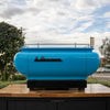 Pre Loved Custom 2 Group La Marzocco FB70 In Sky Blue - Australia - Di Pacci