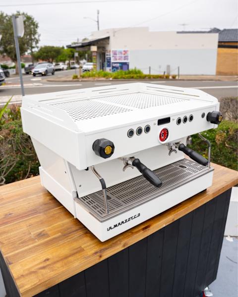 Pre Loved Custom 2 Group La Marzocco PB Coffee Machine - Australia - Di Pacci