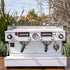 Pre Loved Custom Gloss White 2 Group La Marzocco Linea Coffee Machine - Australia - Di Pacci