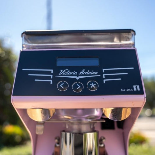 Pre Loved Custom Mythos One Coffee Bean Espresso Grinder - Australia - Di Pacci