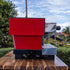 Pre Loved Custom Red 2 Group La Marzocco Linea Av Coffee Machine - Australia - Di Pacci